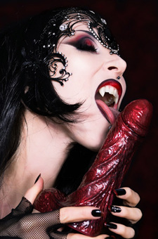Elegantly Tempting Gothic Vampire